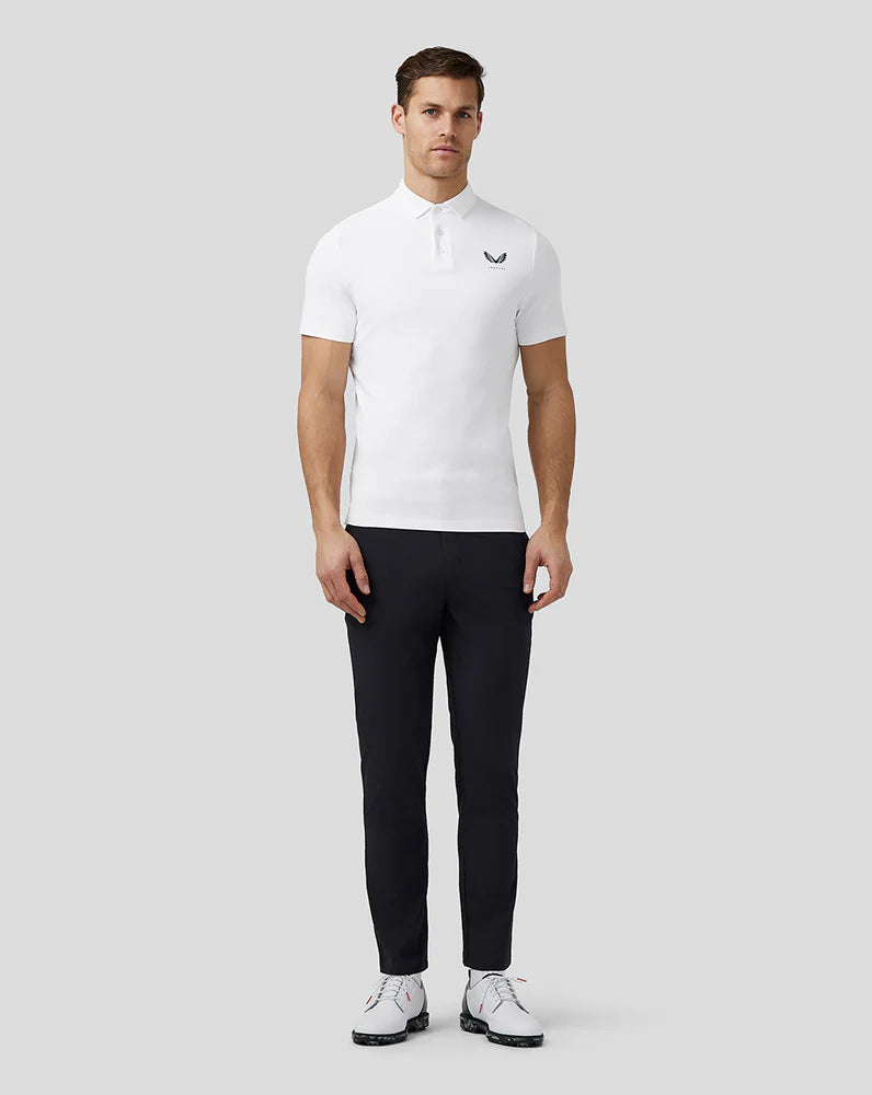 Load image into Gallery viewer, CASTORE MEN’S GOLF ESSENTIAL POLO - WHITE
