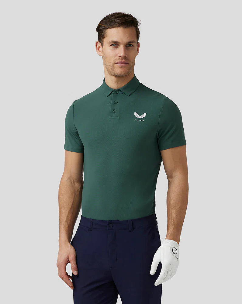 Load image into Gallery viewer, CASTORE MEN’S GOLF ESSENTIAL POLO - GREEN
